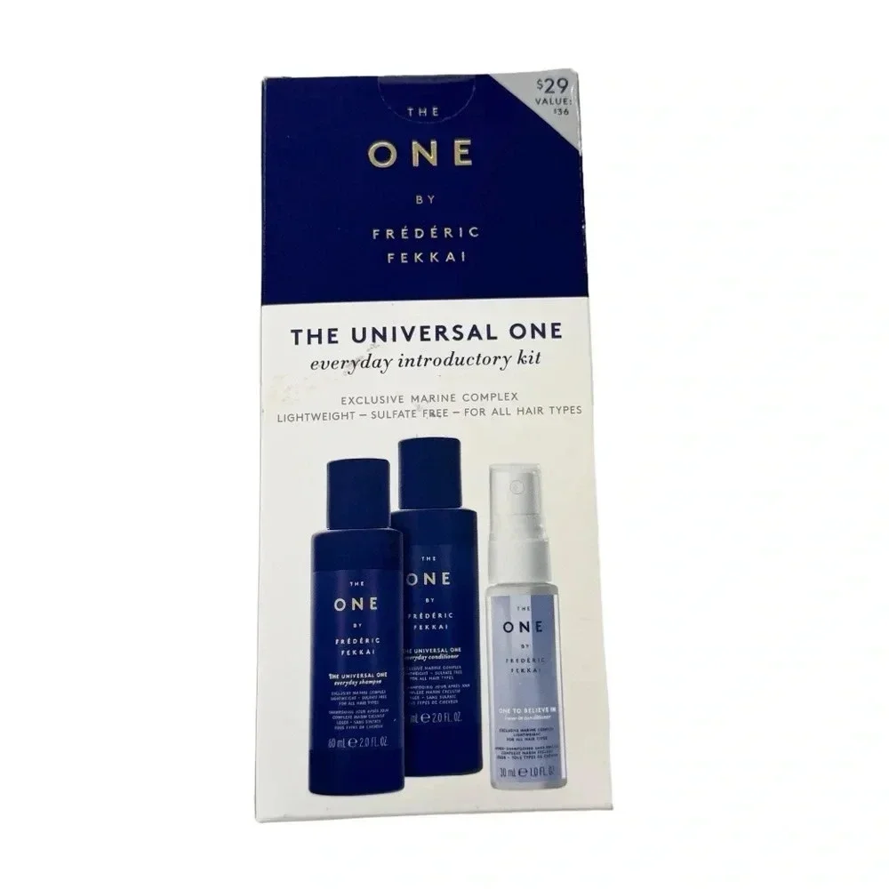 THE ONE by FREDÉRIC FEKKAI the universal one everyday introductory kit 3 Piece